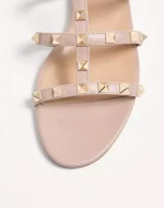 Valentino Rockstud Flat Slide Sandal - Image 3